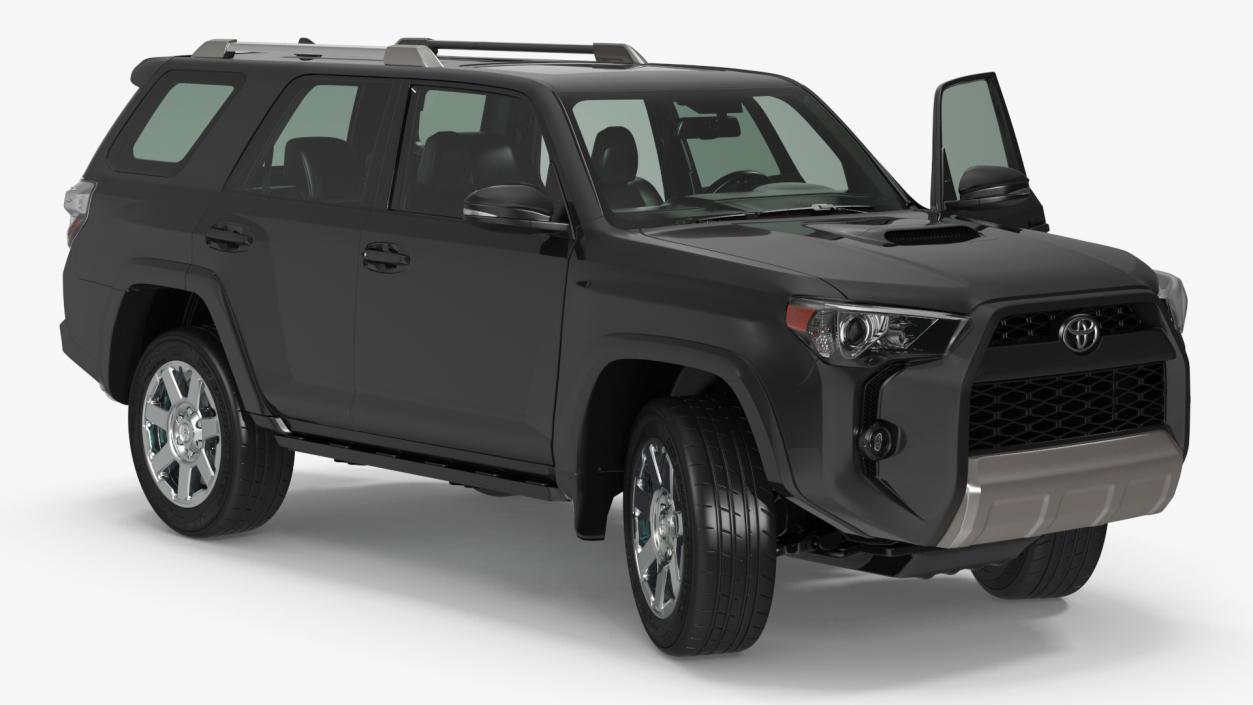 3D model Toyota 4Runner SUV Rigged