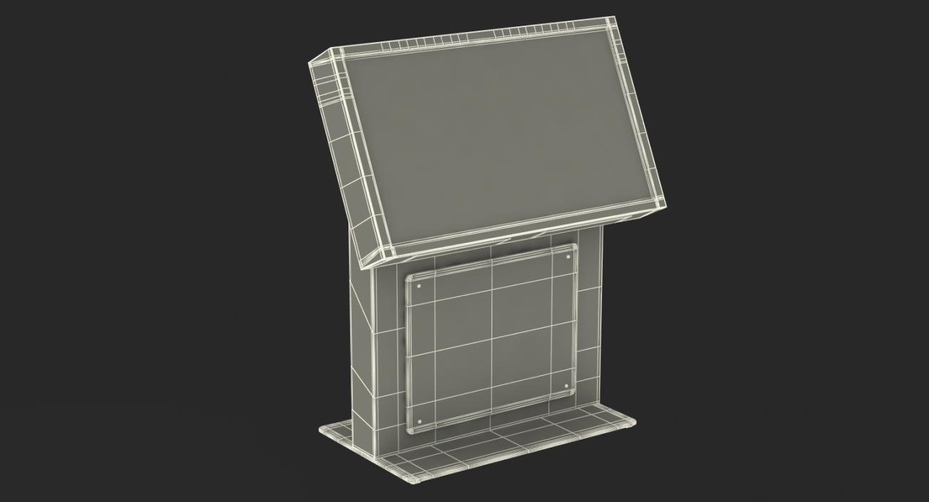 3D Electronic Kiosks Collection model