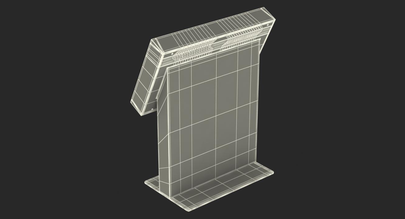 3D Electronic Kiosks Collection model