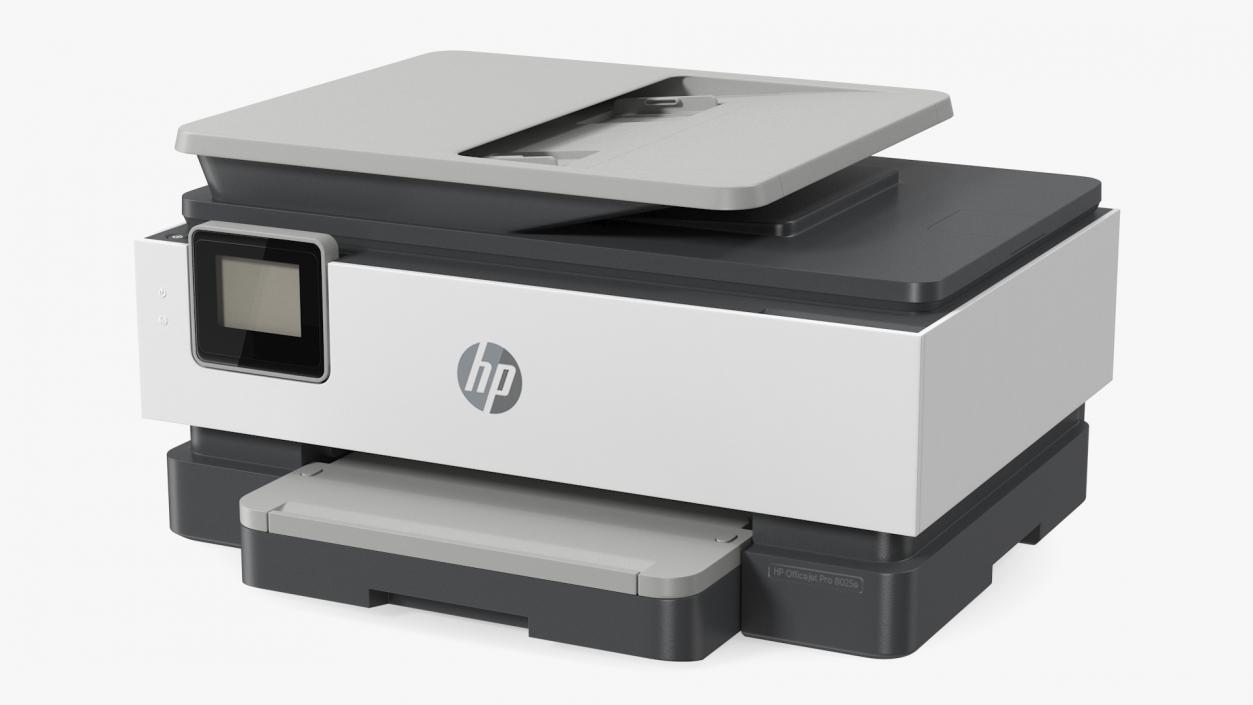 3D HP OfficeJet Pro 8025e Multifunction Printer OFF model