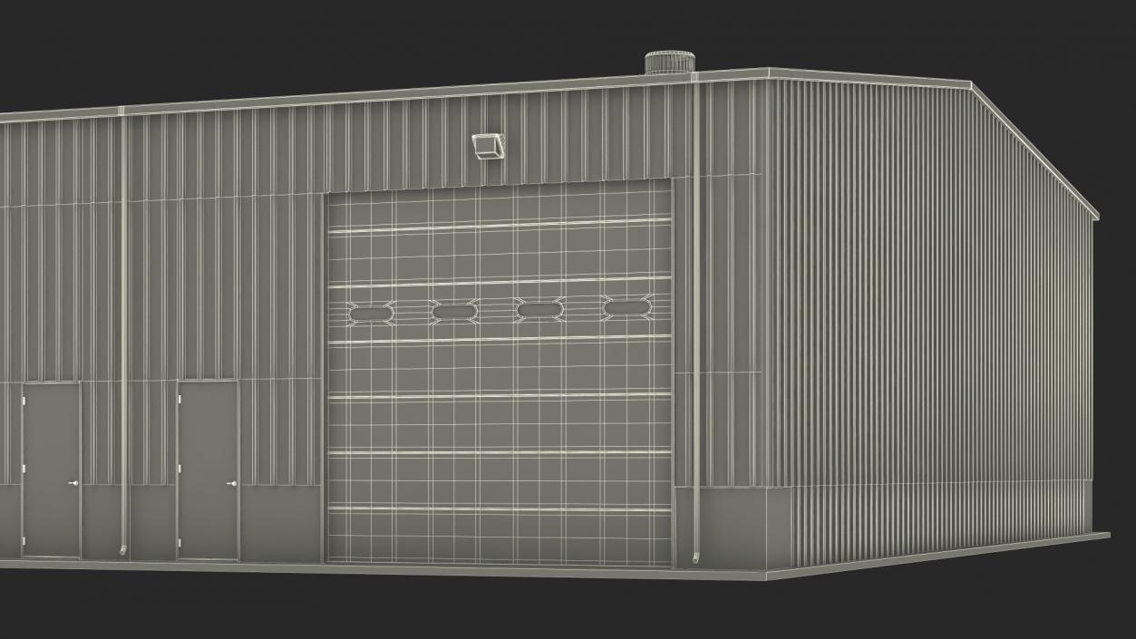 3D model Warehouse Building 4