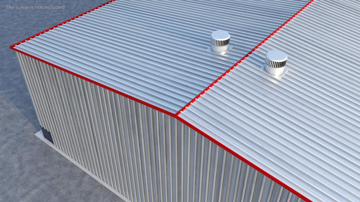 3D model Warehouse Building 4