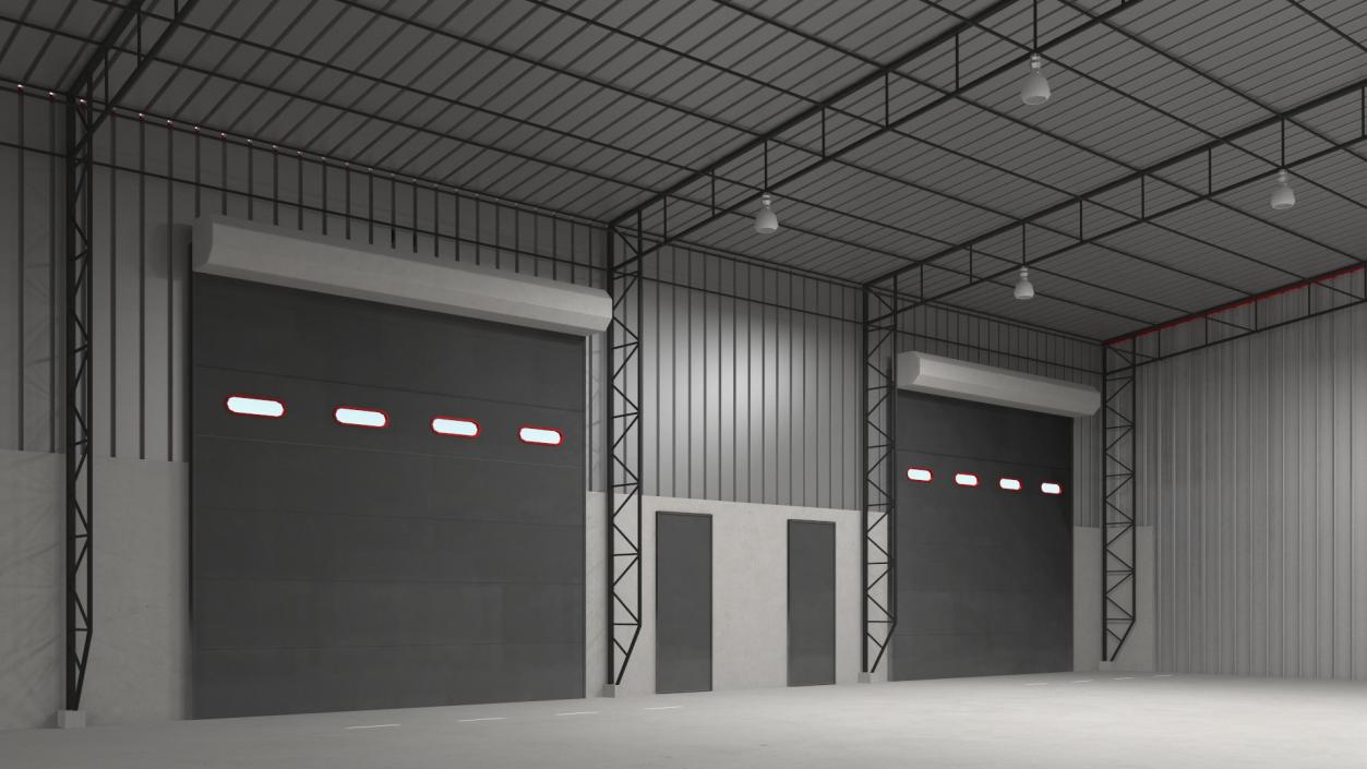 3D model Warehouse Building 4