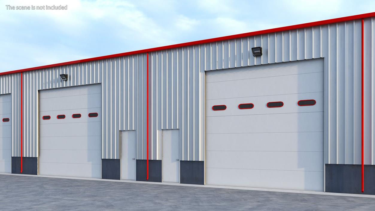 3D model Warehouse Building 4