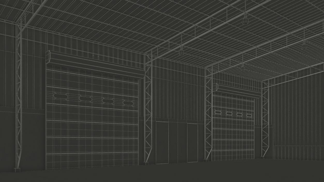 3D model Warehouse Building 4