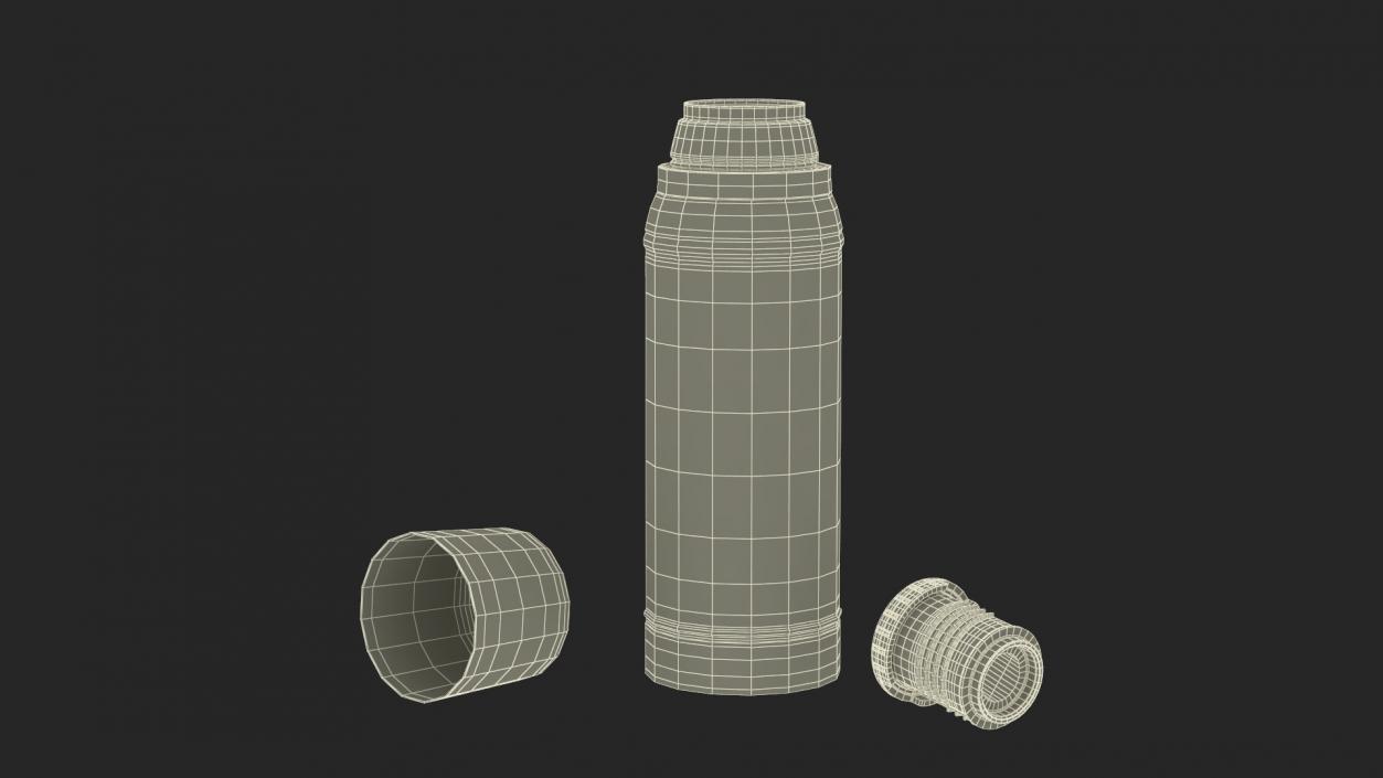 Stanley Adventure Vacuum Bottle Green 2 3D model