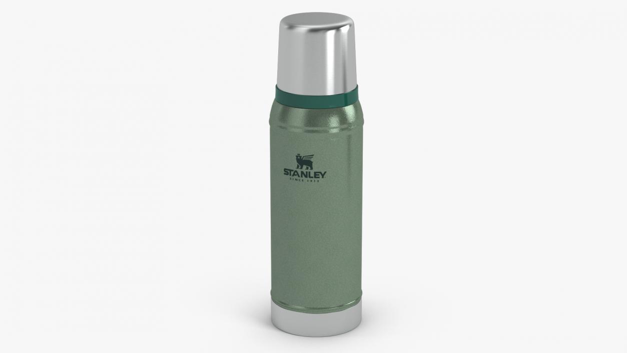 Stanley Adventure Vacuum Bottle Green 2 3D model