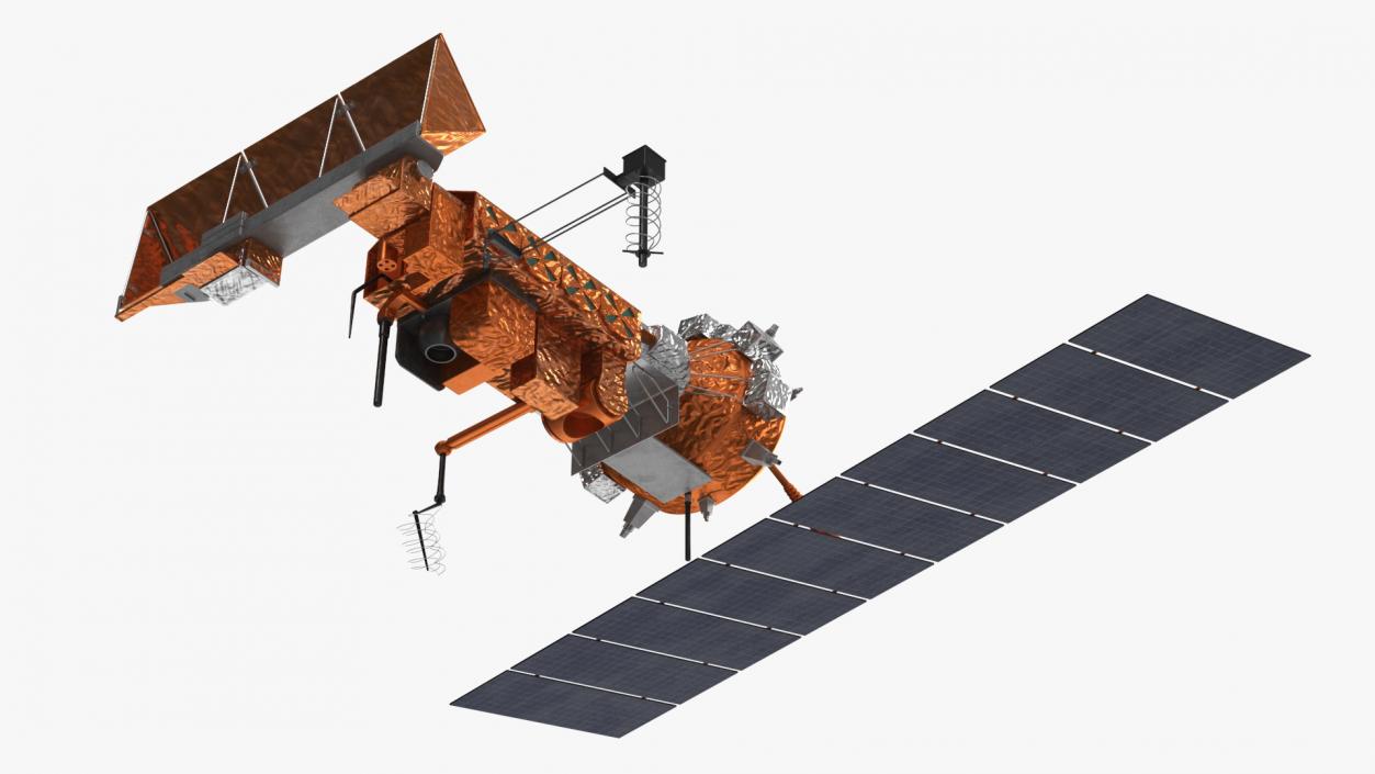 3D Space Weather Satellite model