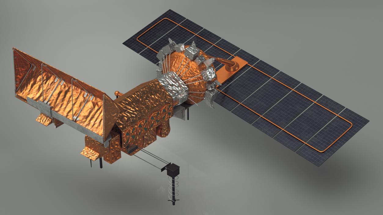 3D Space Weather Satellite model