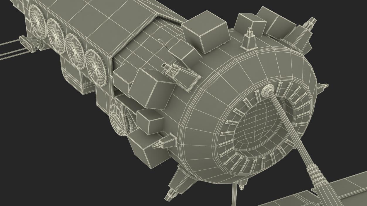 3D Space Weather Satellite model