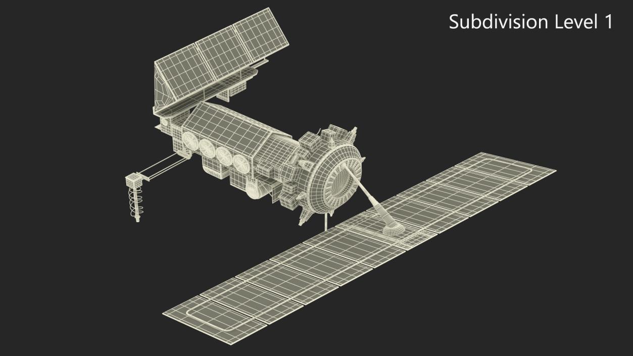 3D Space Weather Satellite model