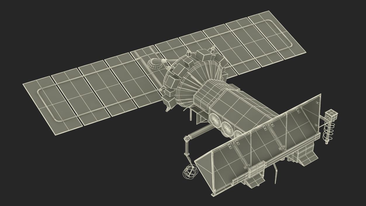 3D Space Weather Satellite model