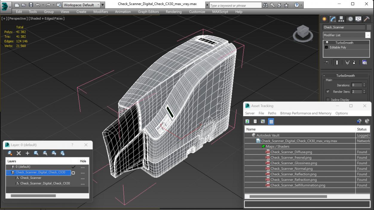 Check Scanner Digital Check CX30 3D