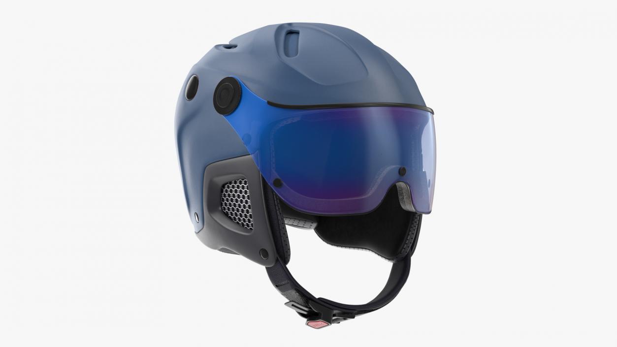 Snowboard and Ski Helmet 3D model