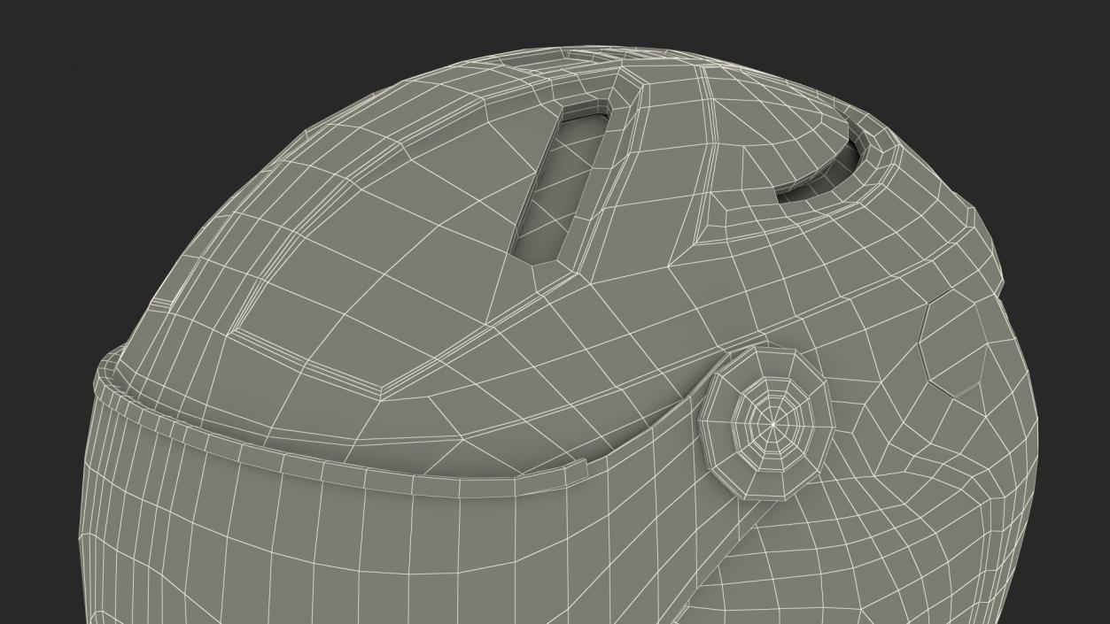 Snowboard and Ski Helmet 3D model