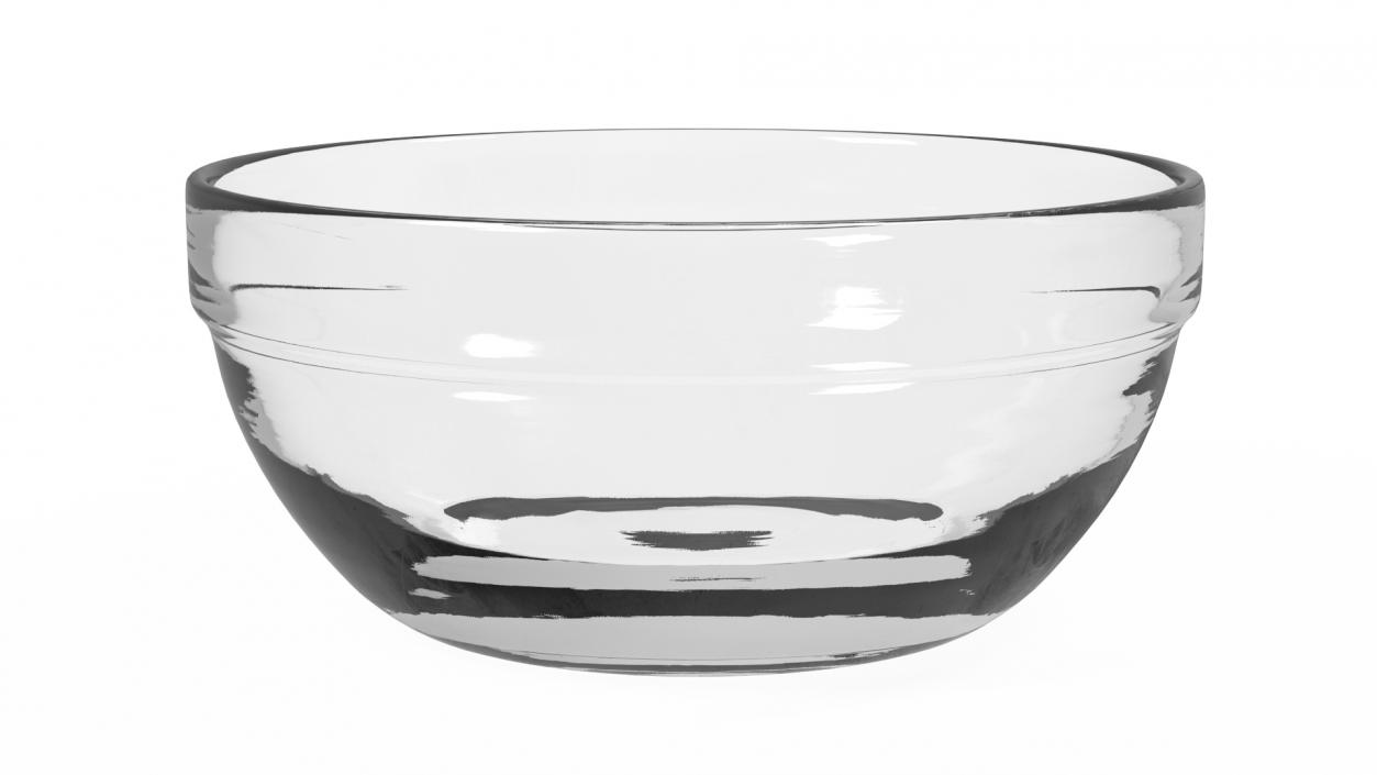 3D model Glass Deep Bowl