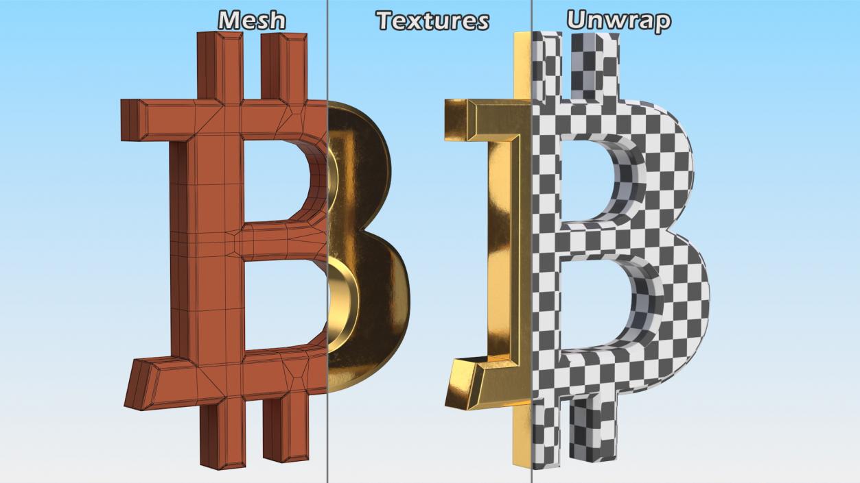 Currency Symbols Collection 3D