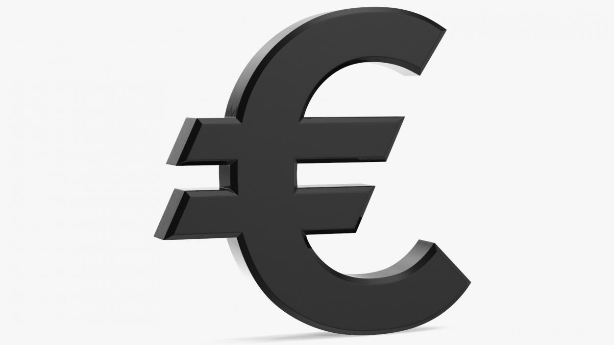 Currency Symbols Collection 3D