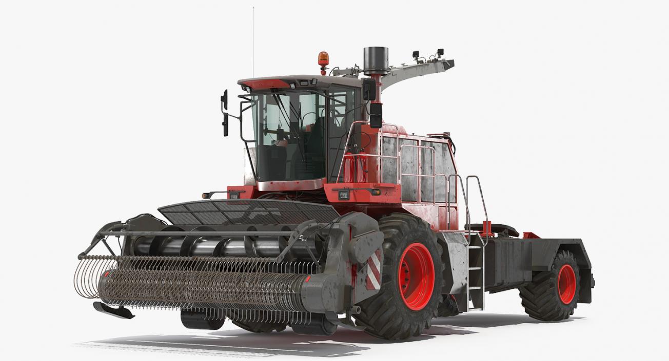 3D Combine Harvester Generic Dirty