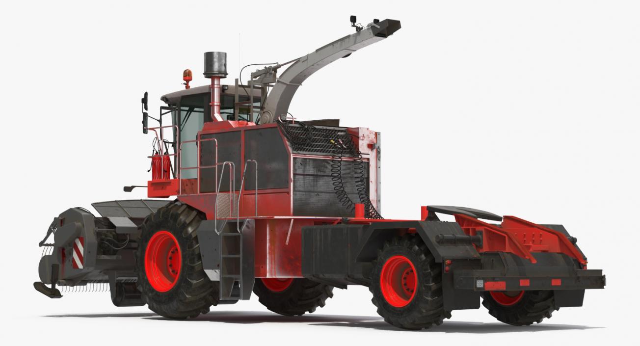 3D Combine Harvester Generic Dirty