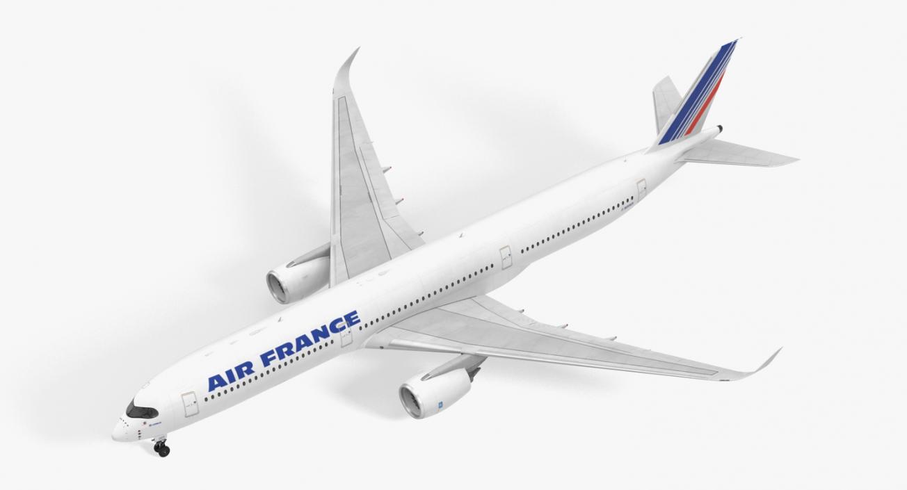 Airbus A350-1000 Air France 3D