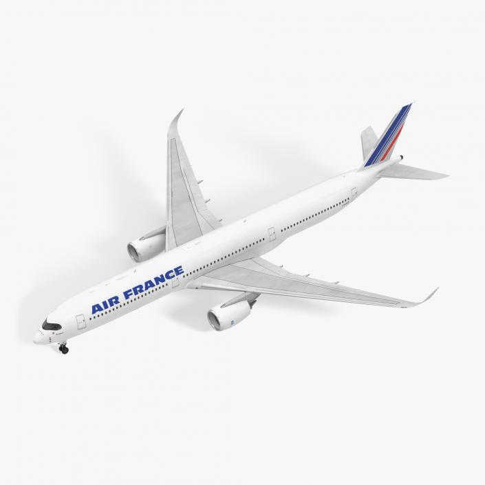 Airbus A350-1000 Air France 3D