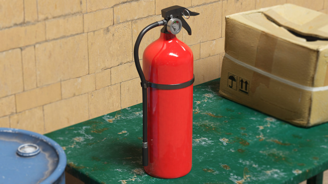 3D Multi Purpose Fire Extinguisher