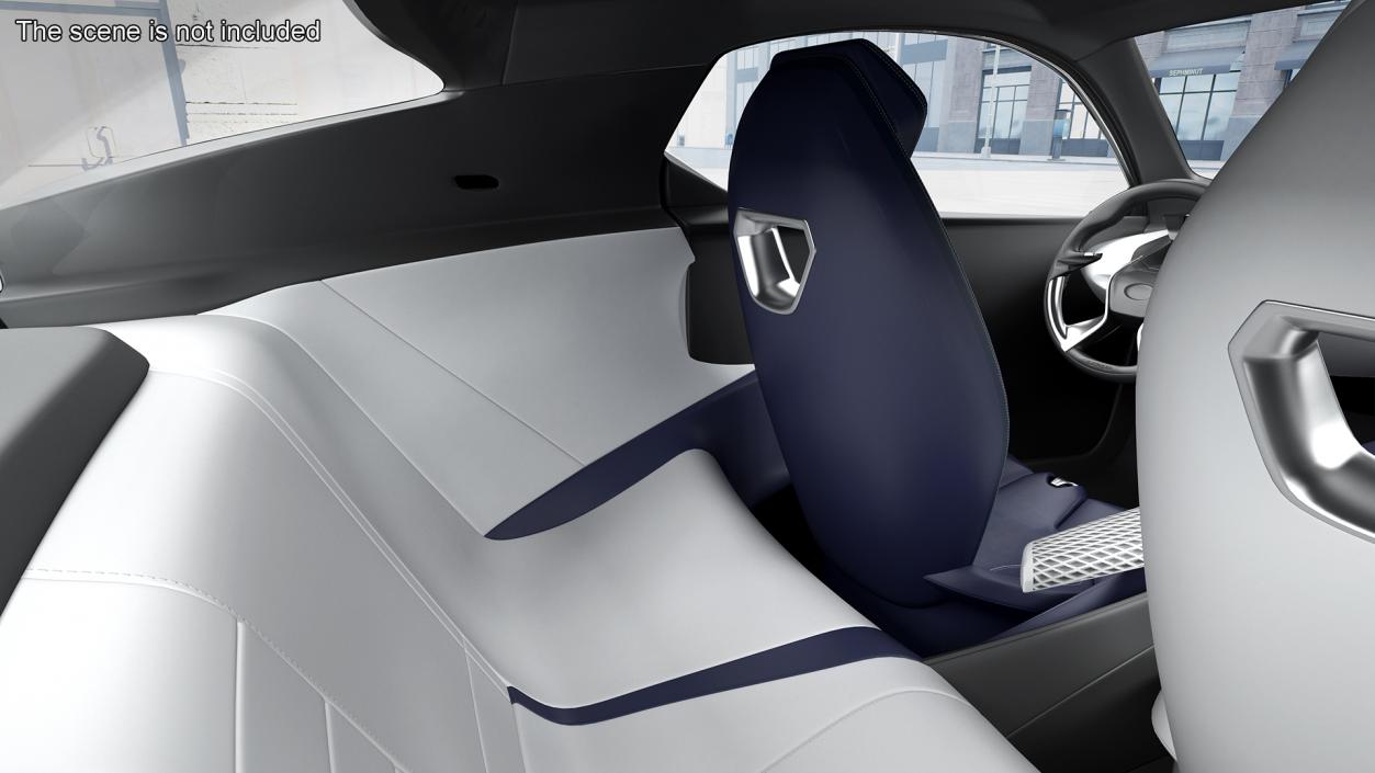 Concept Car Lexus LF-SA Simple Interior 3D model