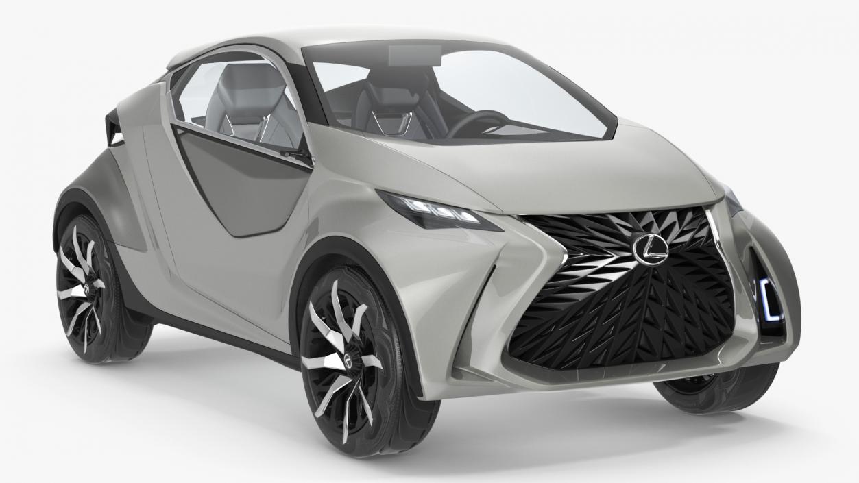 Concept Car Lexus LF-SA Simple Interior 3D model