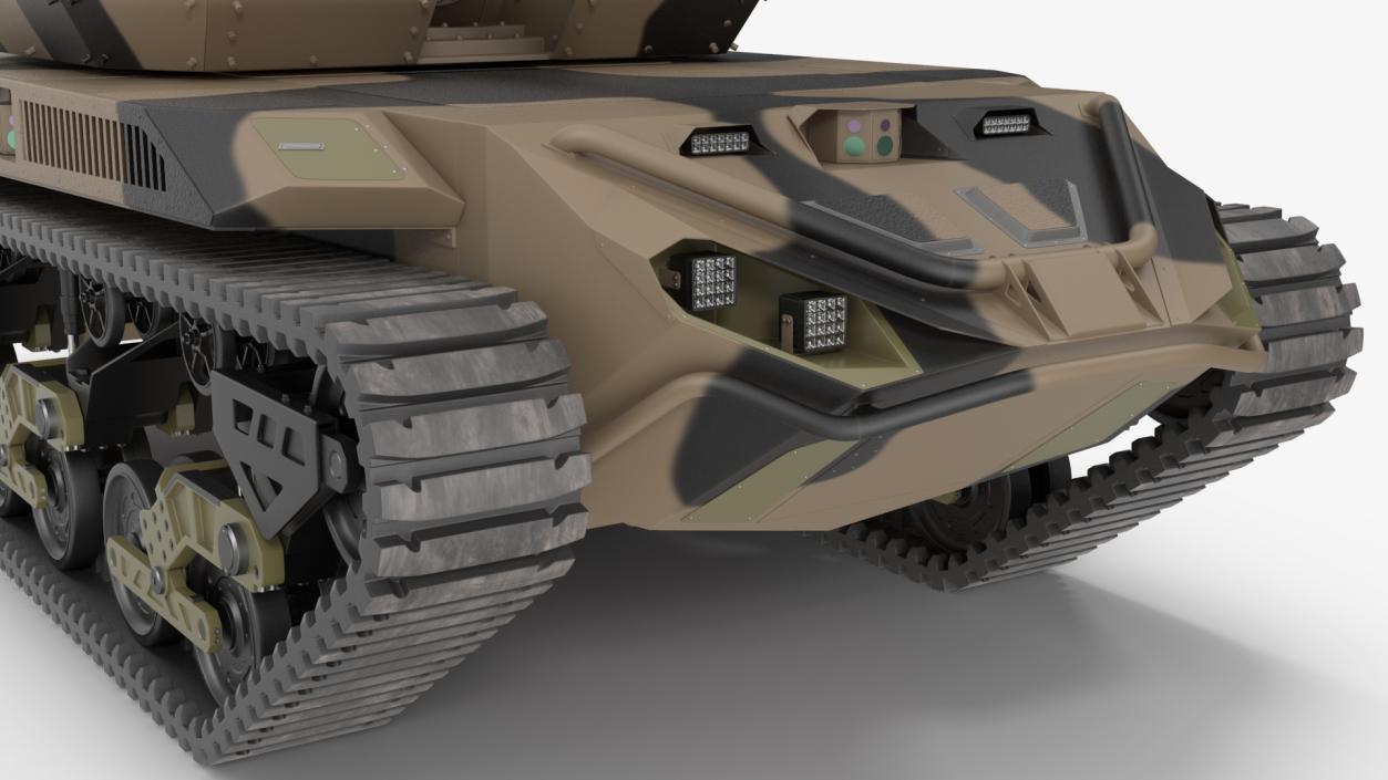 3D Robotic Electric Tank Camo