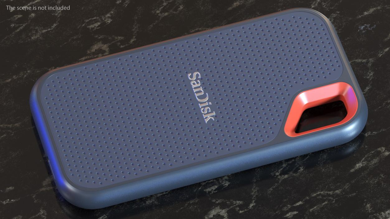 3D model Portable SSD SanDisk