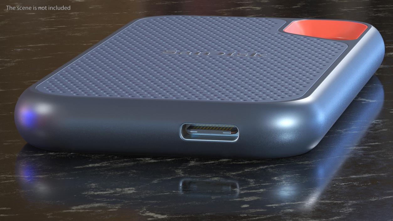 3D model Portable SSD SanDisk