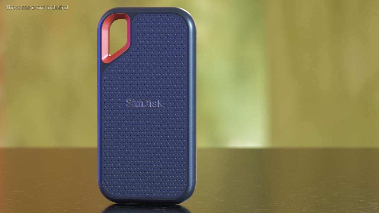 3D model Portable SSD SanDisk