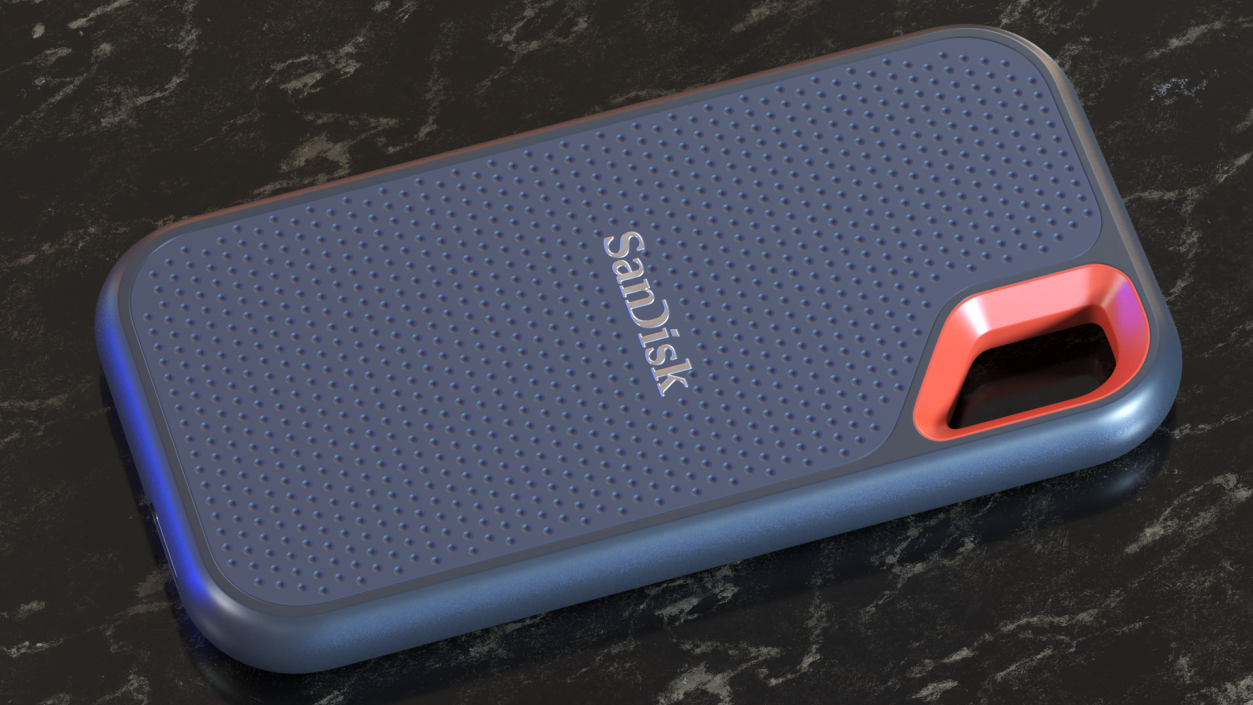 3D model Portable SSD SanDisk