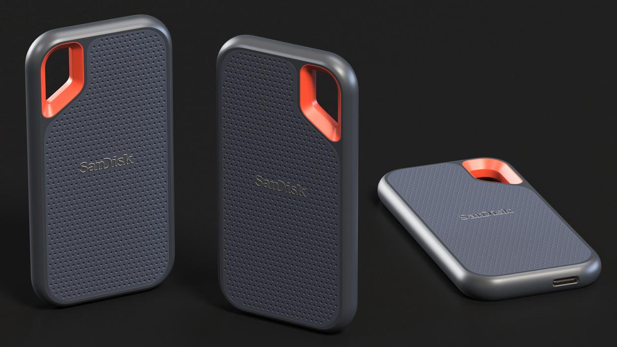 3D model Portable SSD SanDisk