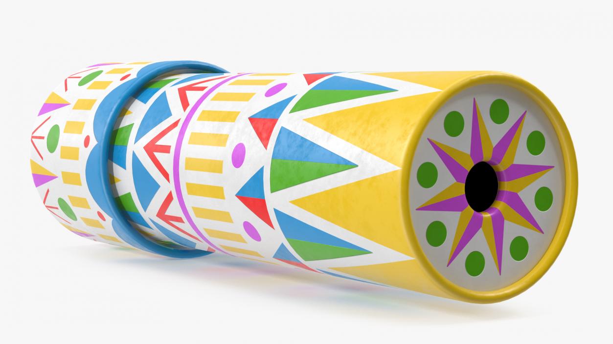 3D Retro Kaleidoscope model