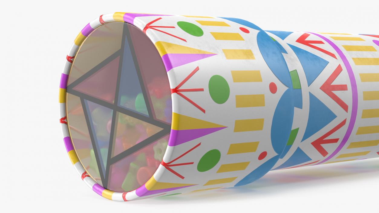 3D Retro Kaleidoscope model