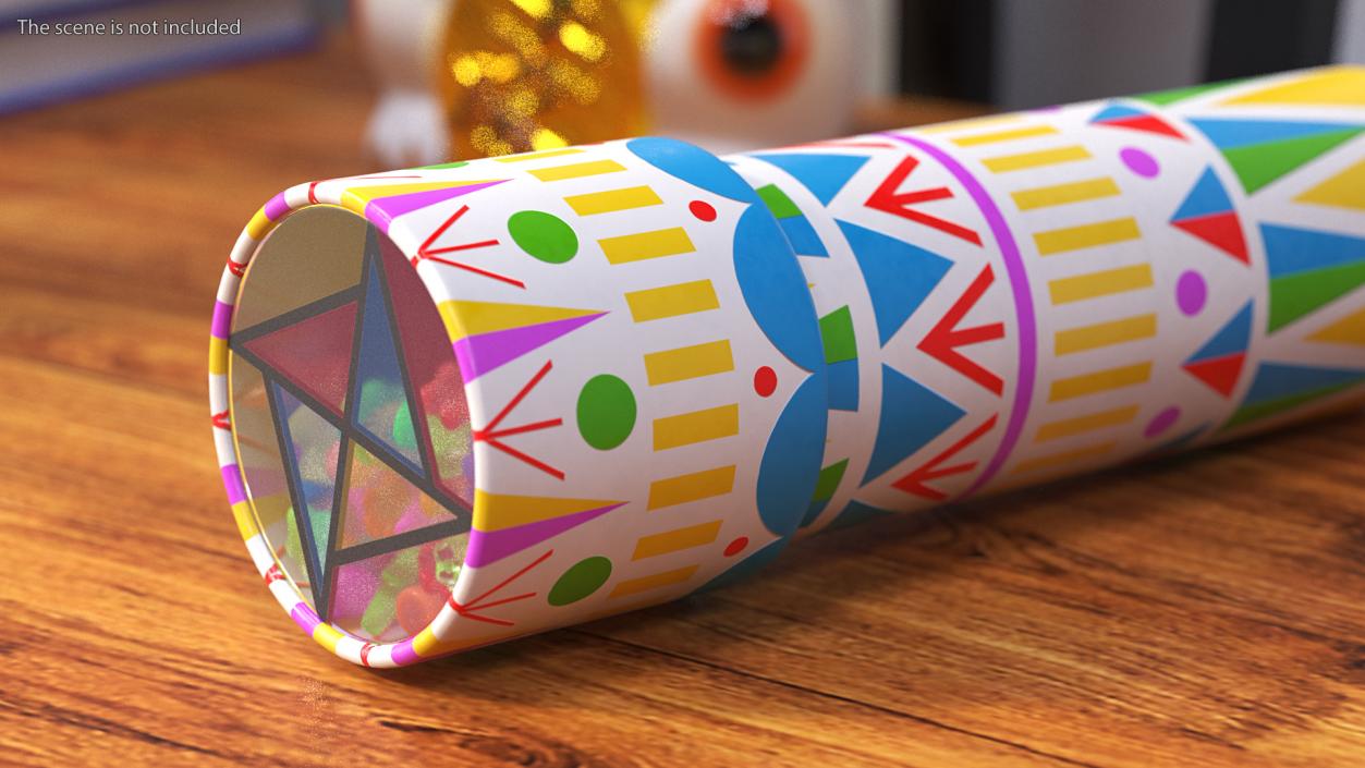 3D Retro Kaleidoscope model