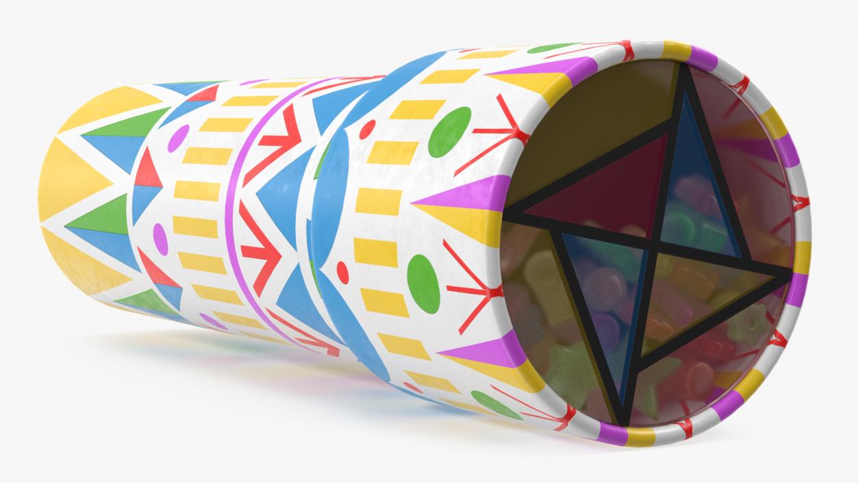 3D Retro Kaleidoscope model