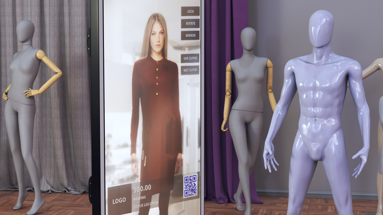 3D Virtual Dressing Mirror model