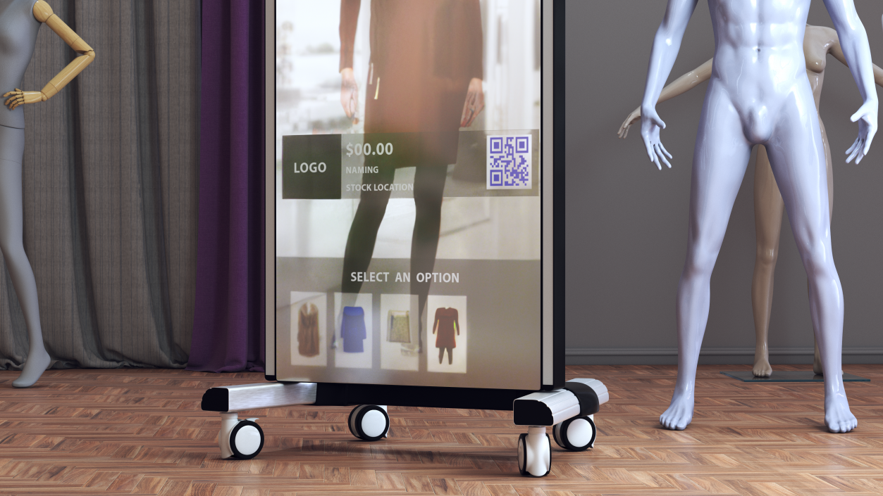 3D Virtual Dressing Mirror model