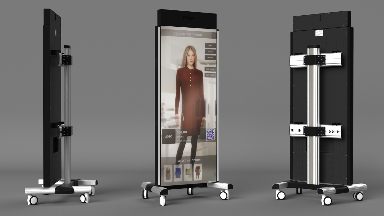 3D Virtual Dressing Mirror model