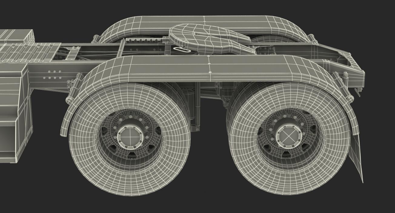 3D Truck Chassis model