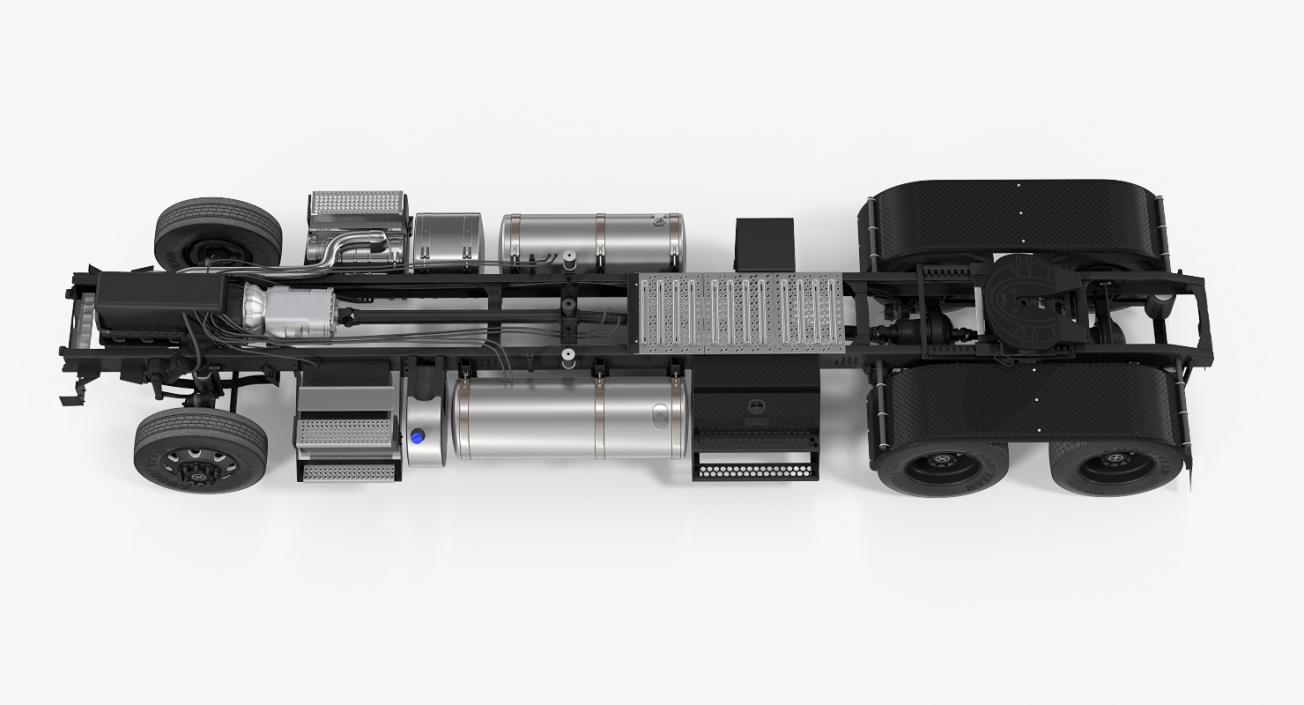 3D Truck Chassis model