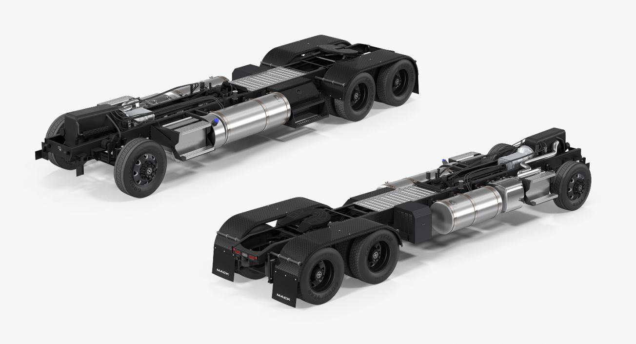 3D Truck Chassis model