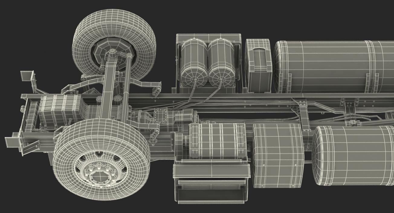 3D Truck Chassis model