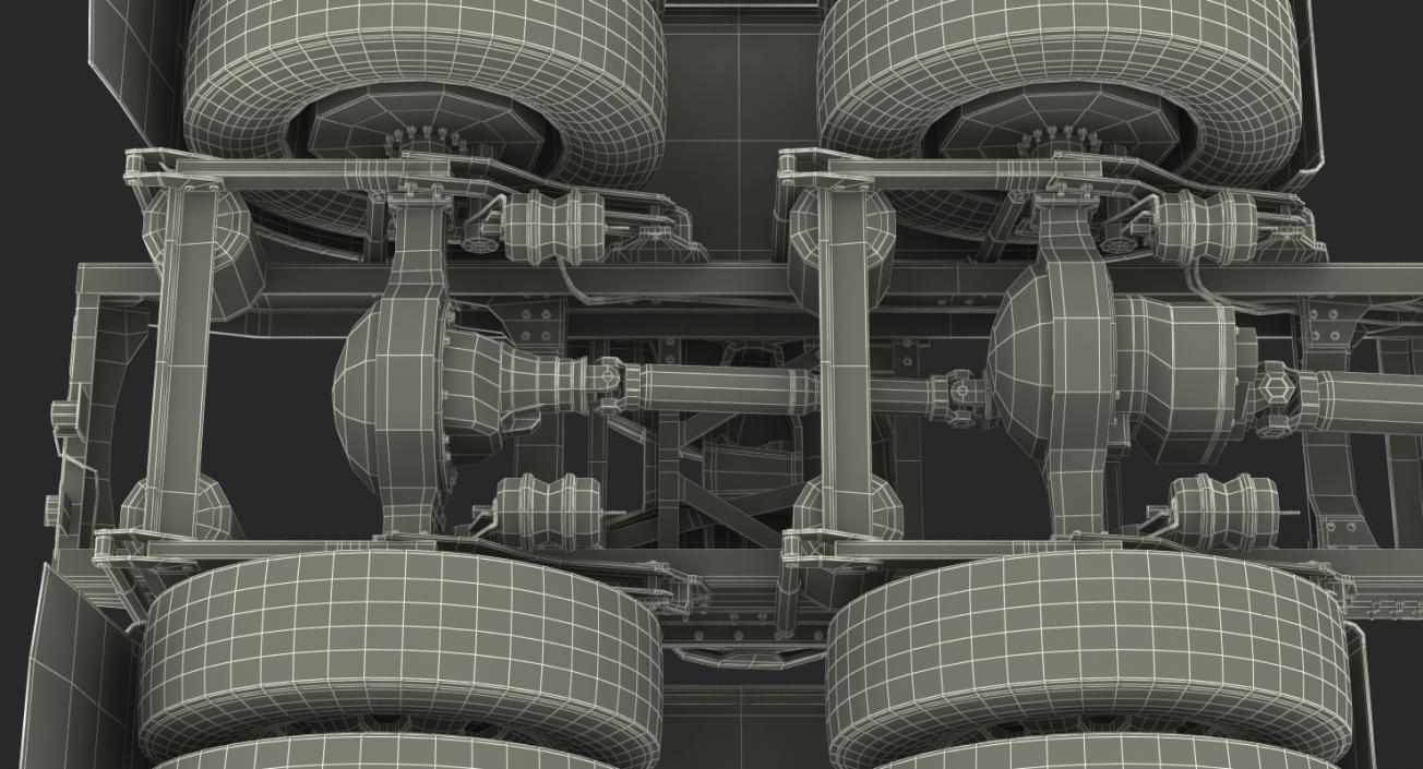 3D Truck Chassis model