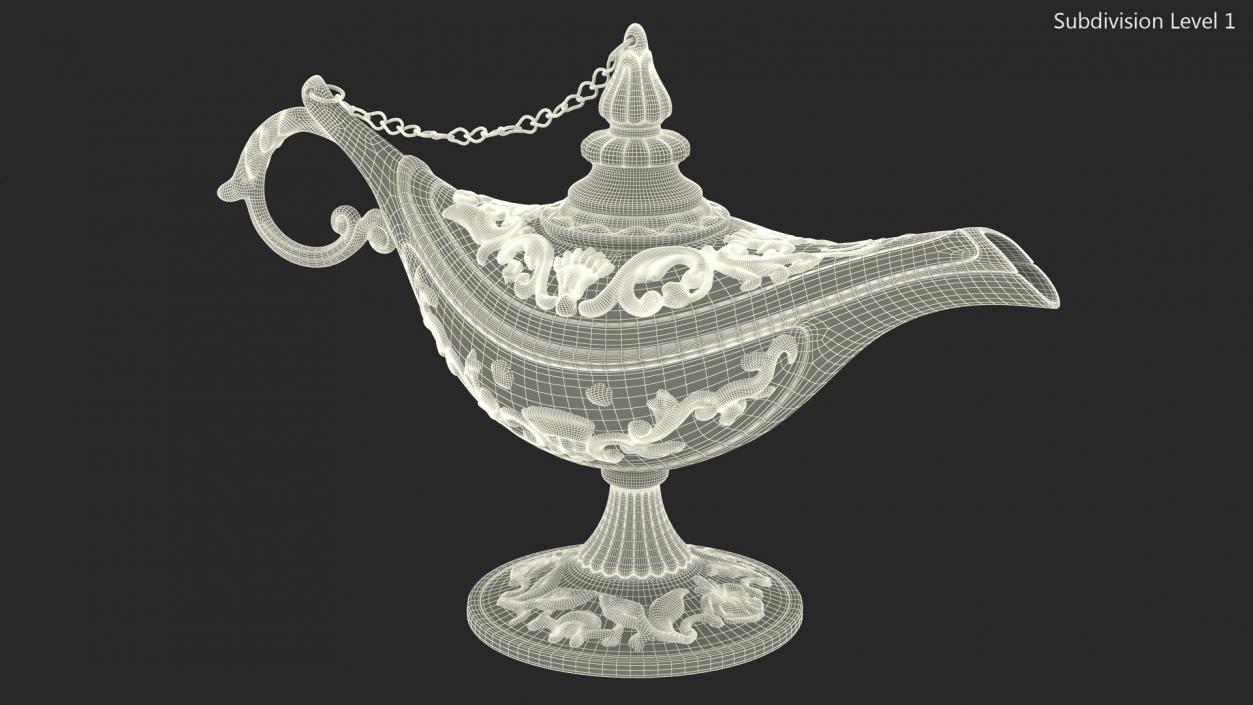 3D model Magic Lamp Blue