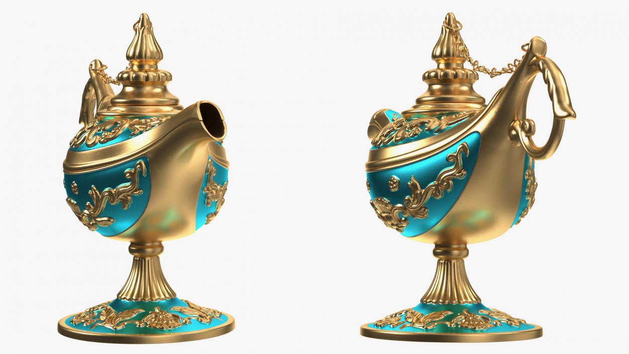 3D model Magic Lamp Blue