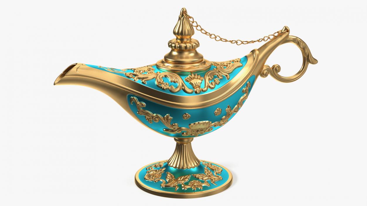 3D model Magic Lamp Blue